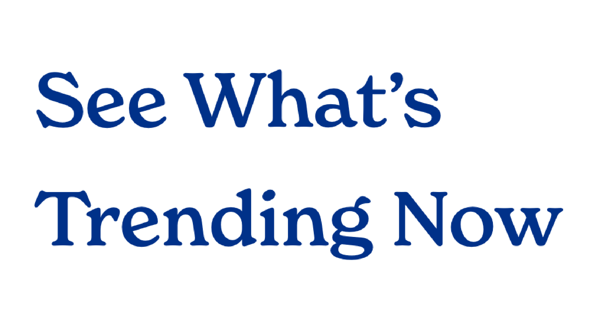 New Spirit, a serif header
